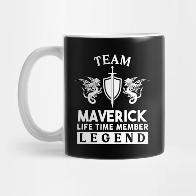 Maverick Name T Shirt - Maverick Life Time Member Legend Gift Item Tee by unendurableslemp118